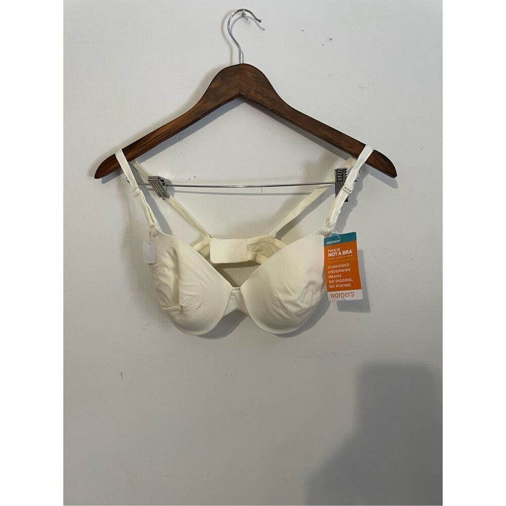 Warner's Women This Is Not a Bra Cushioned Underwire Light Lined T-Shirt Bra 34C